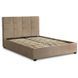 Ліжко двоспальне оксамитове 140x200 MEBEL ELITE TINGA Velvet Беж