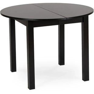 Стіл кухонний розкладний MEBEL ELITE HARRY 1 102(142)х102 см Чорний фотографія