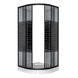 Душова кабіна VIVIA 091 Black s line JK New 90*90*191 мілкий піддон