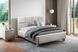 Кровать (с основанием под матрас) Perfect Home София / Sofia 160x200 с мягким изголовьем двуспальная