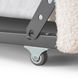Кровать MEBEL ELITE VILLEMO 90x200 см Кремовый букле